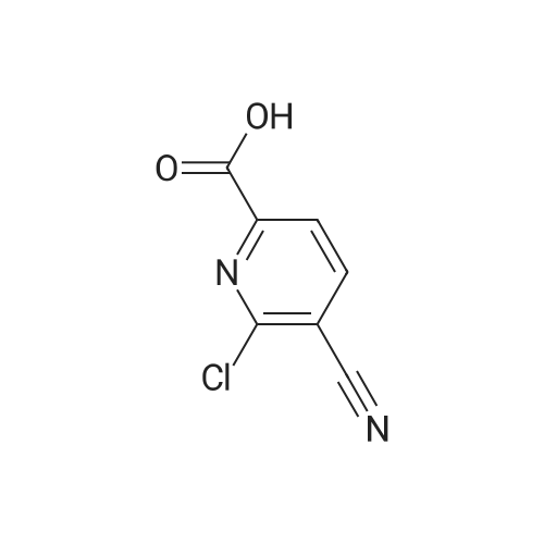 6-Chloro-5-cyanopicolinic acid