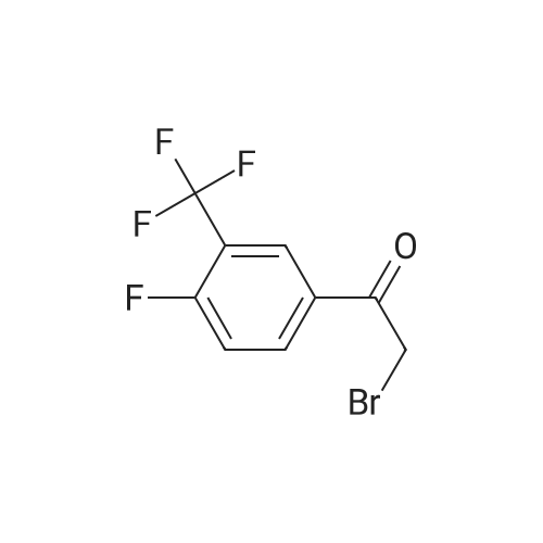 2-Bromo-1-(4-fluoro-3-(trifluoromethyl)phenyl)ethanone
