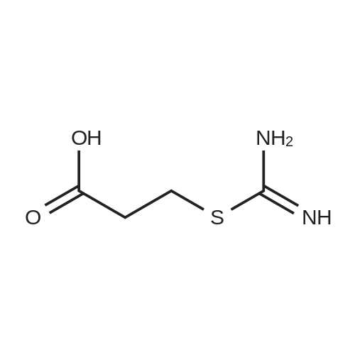3-(Carbamimidoylthio)propanoic acid