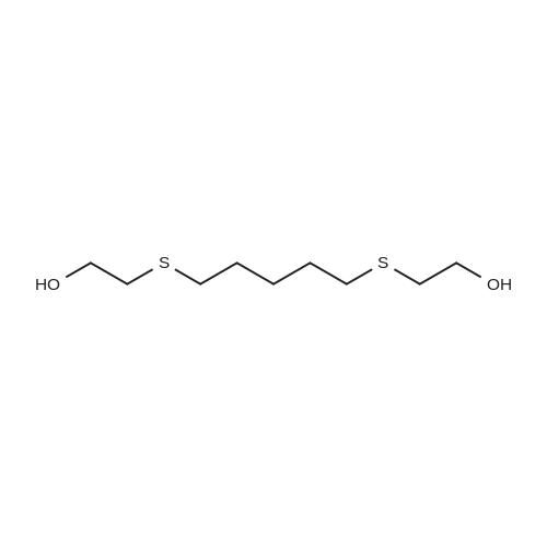 2,2'-(Pentane-1,5-diylbis(sulfanediyl))bis(ethan-1-ol)