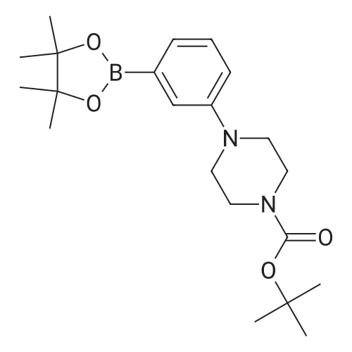 tert-Butyl 4-(3-(4,4,5,5-tetramethyl-1,3,2-dioxaborolan-2-yl)phenyl)piperazine-1-carboxylate