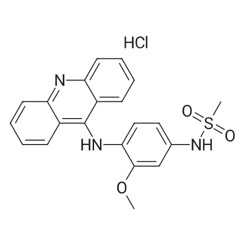 N-(4-(Acridin-9-ylamino)-3-methoxyphenyl)methanesulfonamide hydrochloride