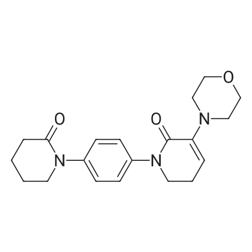 3-Morpholino-1-[4-(2-oxo-1-piperidyl)phenyl]-5,6-dihydropyridin-2(1H)-one