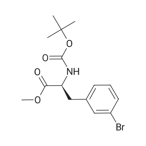 (S)-Methyl 3-(3-bromophenyl)-2-((tert-butoxycarbonyl)amino)propanoate