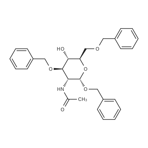 55287-49-5 N-((2S,3R,4R,5S,6R)-2,4-Bis(benzyloxy)-6-((benzyloxy)methyl)-5-hydroxytetrahydro-2H-pyran