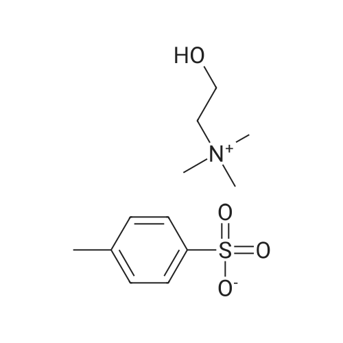 2-Hydroxy-N,N,N-trimethylethanaminium 4-methylbenzenesulfonate
