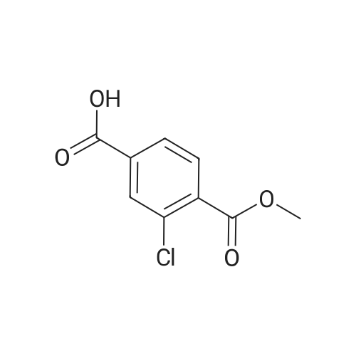 3-Chloro-4-(methoxycarbonyl)benzoic acid
