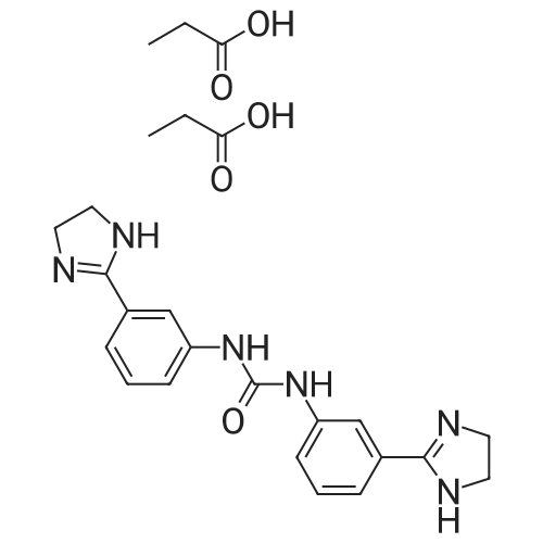 55750-06-6 1,3-Bis(3-(4,5-dihydro-1H-imidazol-2-yl)phenyl)urea dipropionate