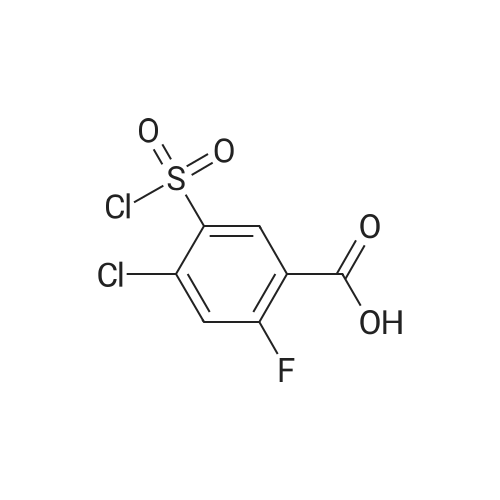 4-Chloro-5-(chlorosulfonyl)-2-fluorobenzoic acid