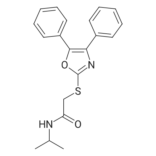 2-((4,5-Diphenyloxazol-2-yl)thio)-N-isopropylacetamide