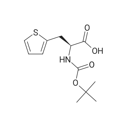 (S)-2-((tert-Butoxycarbonyl)amino)-3-(thiophen-2-yl)propanoic acid