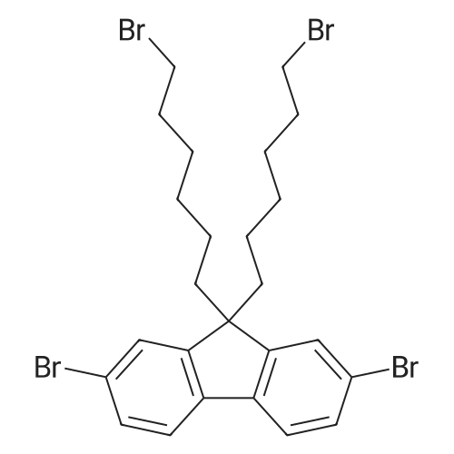 570414-33-4 2,7-Dibromo-9,9-bis(6-bromohexyl)-9H-fluorene