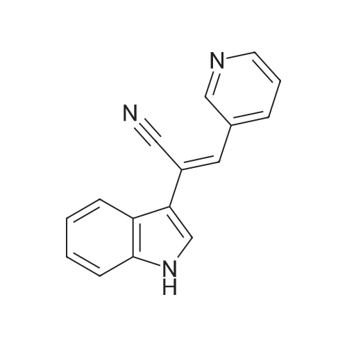 (Z)-2-(1H-Indol-3-yl)-3-(pyridin-3-yl)acrylonitrile