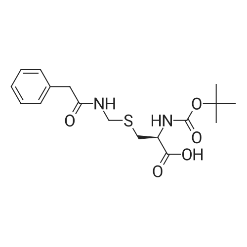 (S)-2-((tert-Butoxycarbonyl)amino)-3-(((2-phenylacetamido)methyl)thio)propanoic acid