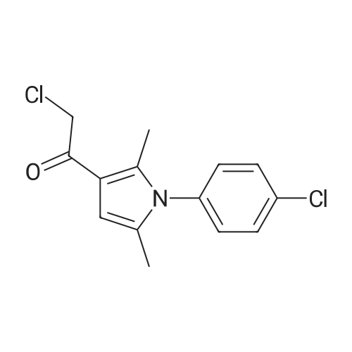 2-Chloro-1-(1-(4-chlorophenyl)-2,5-dimethyl-1H-pyrrol-3-yl)ethanone