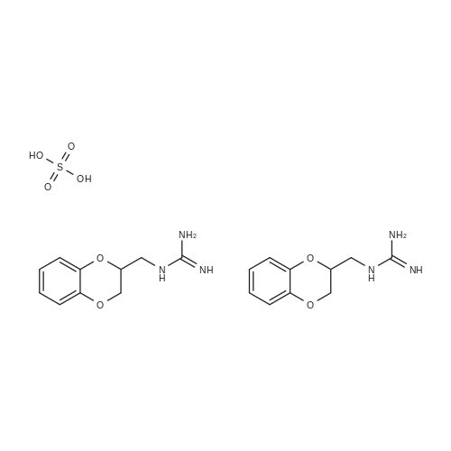 5714-04-5 1-((2,3-Dihydrobenzo[b][1,4]dioxin-2-yl)methyl)guanidine sulfate(2:1)
