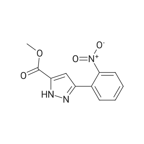 Methyl 3-(2-nitrophenyl)-1H-pyrazole-5-carboxylate