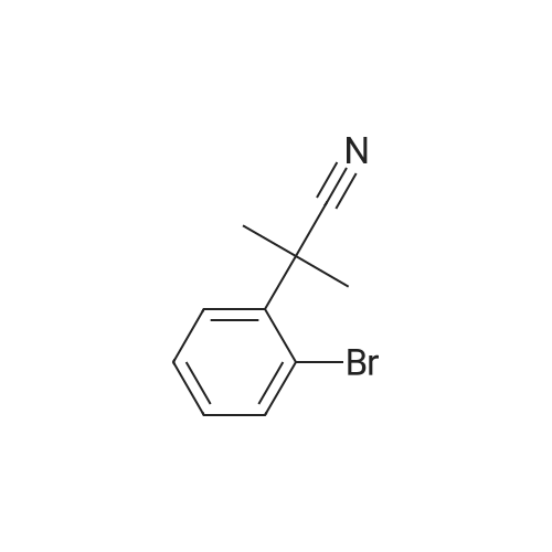 2-(2-Bromophenyl)-2-methylpropanenitrile