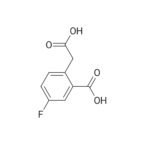 2-(Carboxymethyl)-5-fluorobenzoic acid