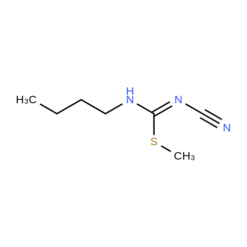 5848-28-2  3-Cyano-1-butyl-2-methylisothiourea