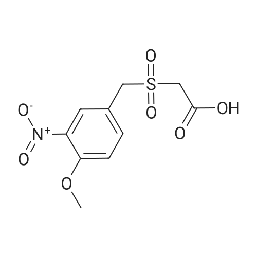 592542-51-3|2-((4-Methoxy-3-nitrobenzyl)sulfonyl)acetic acid