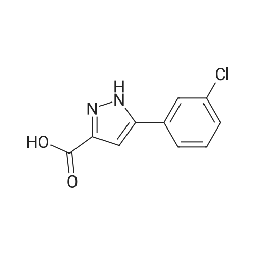 5-(3-Chlorophenyl)-1H-pyrazole-3-carboxylic acid