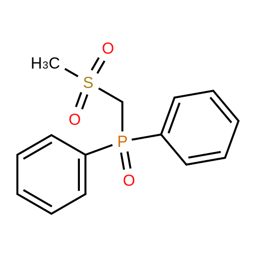 59625-05-7 ((Methylsulfonyl)methyl)diphenylphosphine oxide