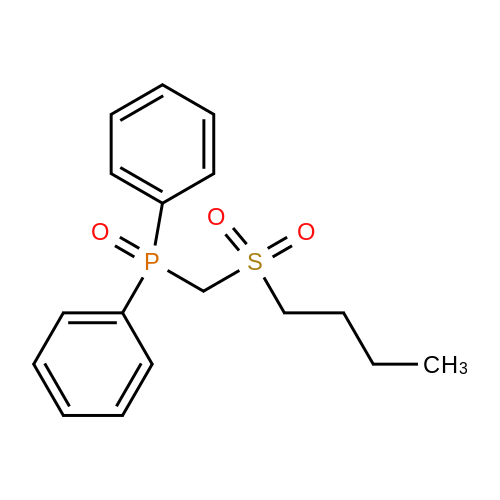 59625-06-8 ((Butylsulfonyl)methyl)diphenylphosphine oxide