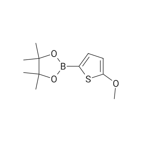 596819-12-4 2-(5-Methoxythiophen-2-yl)-4,4,5,5-tetramethyl-1,3,2-dioxaborolane