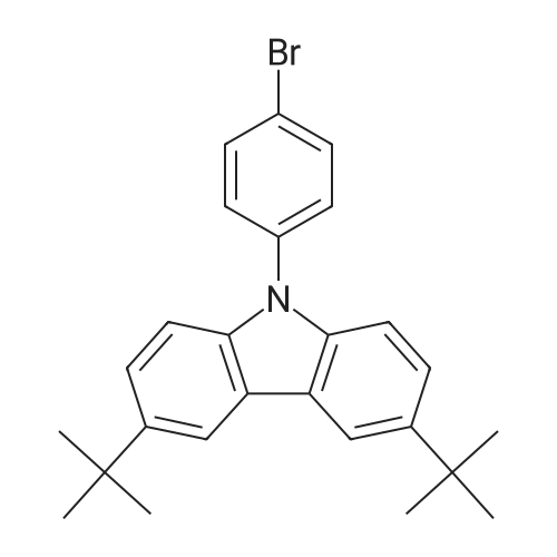 601454-33-5 9-(4-Bromophenyl)-3,6-di-tert-butyl-9H-carbazole