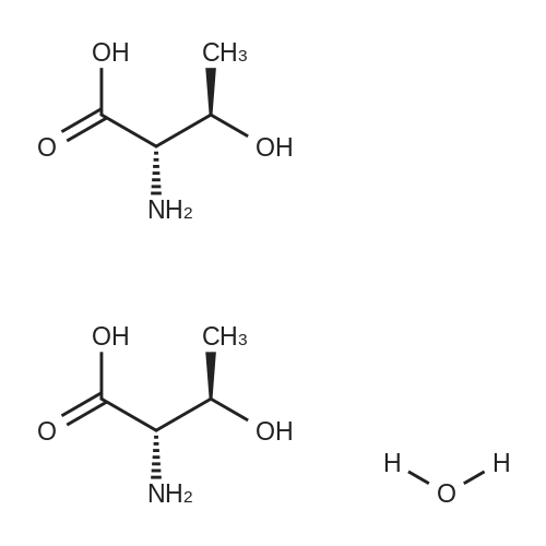 rel-(2S,3R)-2-Amino-3-hydroxybutanoic acid hemihydrate