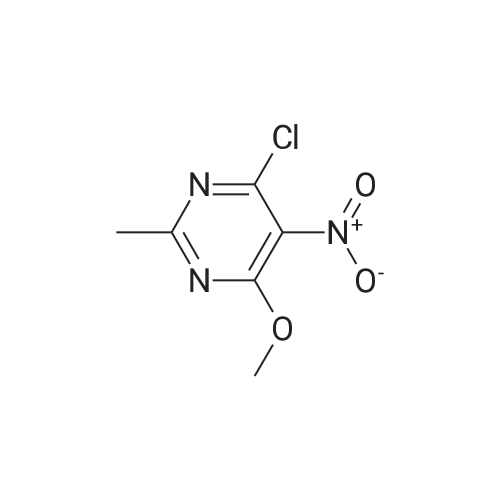 4-Chloro-6-methoxy-2-methyl-5-nitropyrimidine