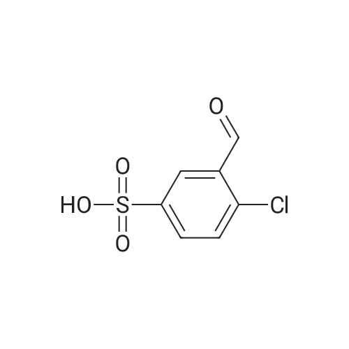 4-Chloro-3-formylbenzenesulfonic acid