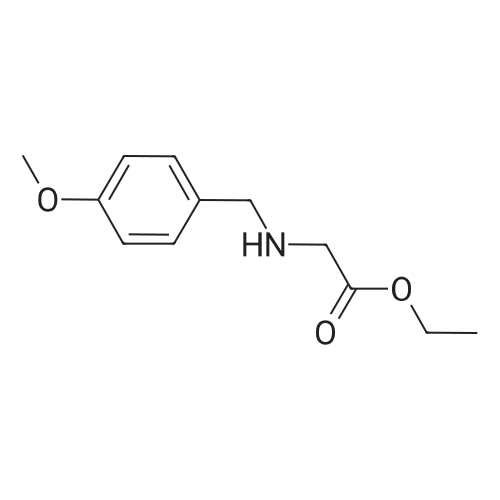 Ethyl 2-((4-methoxybenzyl)amino)acetate