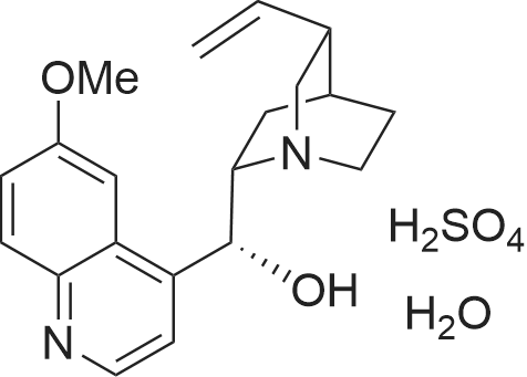 (R)-(6-methoxyquinolin-4-yl)((1S,2S,4S,5R)-5-vinylquinuclidin-2-yl)methanol sulfate hydrate(2:1:4)
