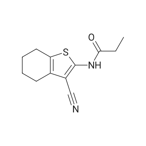 N-(3-Cyano-4,5,6,7-tetrahydrobenzo[b]thiophen-2-yl)propionamide