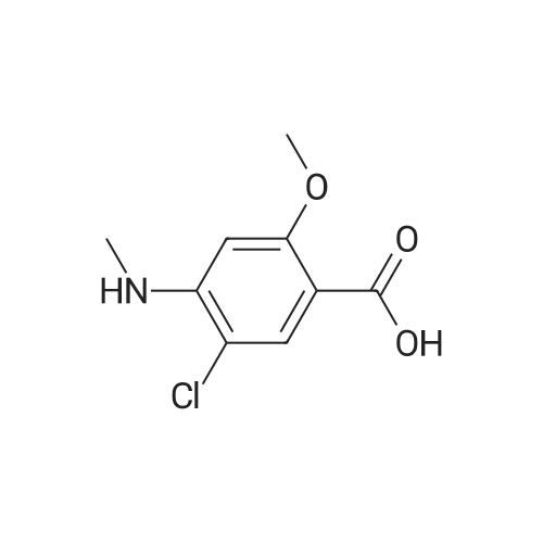 5-Chloro-2-methoxy-4-(methylamino)benzoic acid