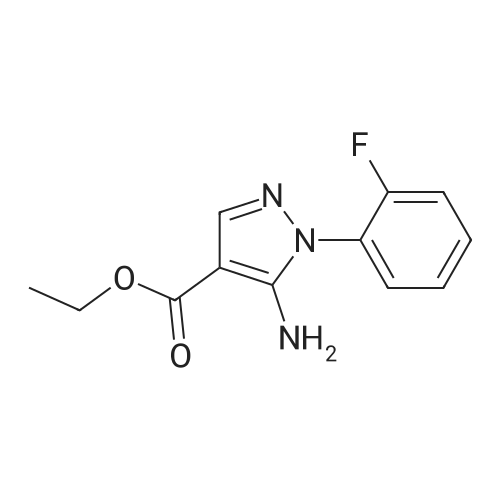 Ethyl 5-amino-1-(2-fluorophenyl)-1H-pyrazole-4-carboxylate