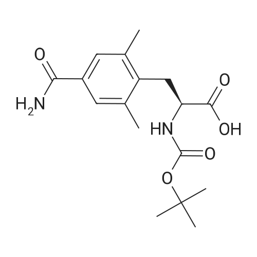 (S)-2-((tert-Butoxycarbonyl)amino)-3-(4-carbamoyl-2,6-dimethylphenyl)propanoic acid