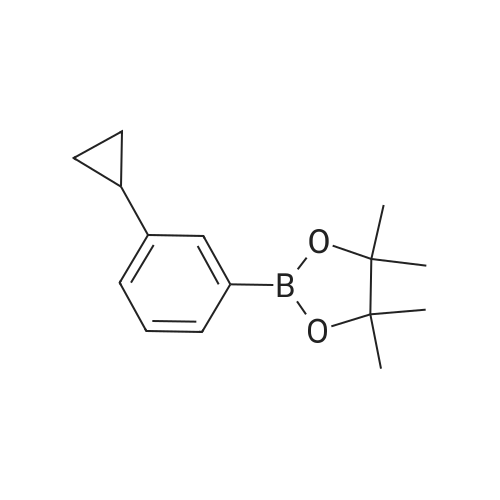 2-(3-Cyclopropylphenyl)-4,4,5,5-tetramethyl-1,3,2-dioxaborolane