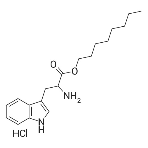 Octyl 2-amino-3-(1H-indol-3-yl)propanoate hydrochloride