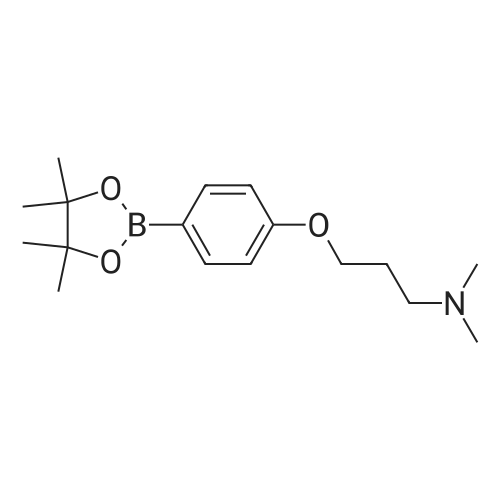 N,N-Dimethyl-3-(4-(4,4,5,5-tetramethyl-1,3,2-dioxaborolan-2-yl)phenoxy)propan-1-amine