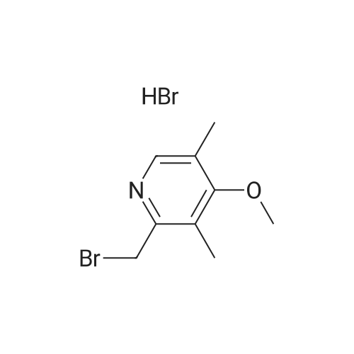 2-(Bromomethyl)-4-methoxy-3,5-dimethylpyridine hydrobromide