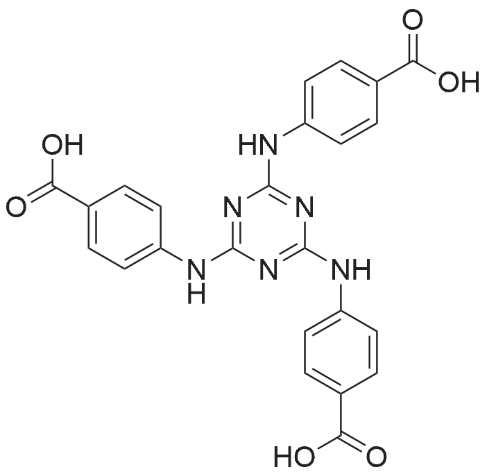 4,4',4''-((1,3,5-Triazine-2,4,6-triyl)tris(azanediyl))tribenzoic acid