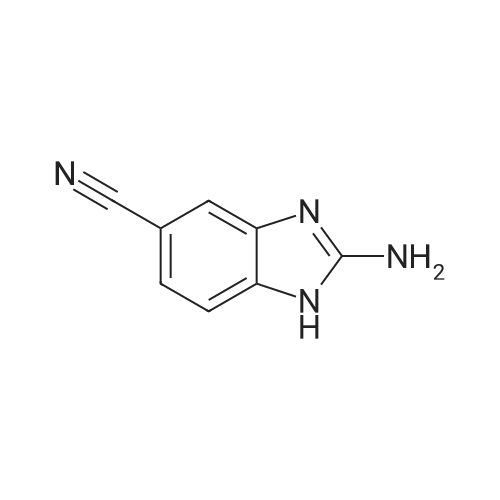 2-Amino-1H-benzo[d]imidazole-5-carbonitrile