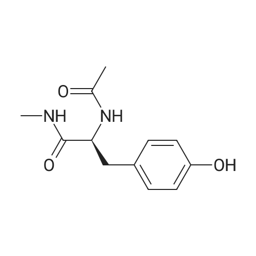 (S)-2-Acetamido-3-(4-hydroxyphenyl)-N-methylpropanamide