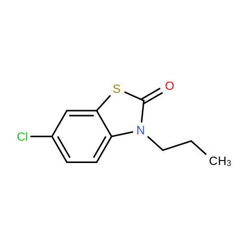 63754-99-4  6-Chloro-3-propylbenzo[d]thiazol-2(3H)-one