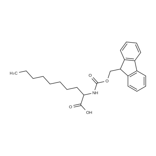 2-((((9H-Fluoren-9-yl)methoxy)carbonyl)amino)decanoic acid
