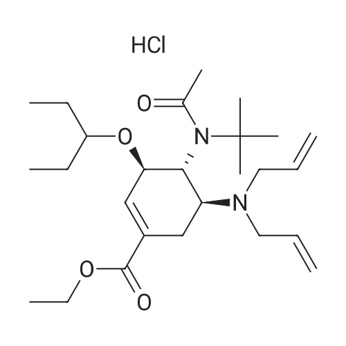 (3R,4R,5S)-Ethyl 4-(N-(tert-butyl)acetamido)-5-(diallylamino)-3-(pentan-3-yloxy)cyclohex-1-enecarbox