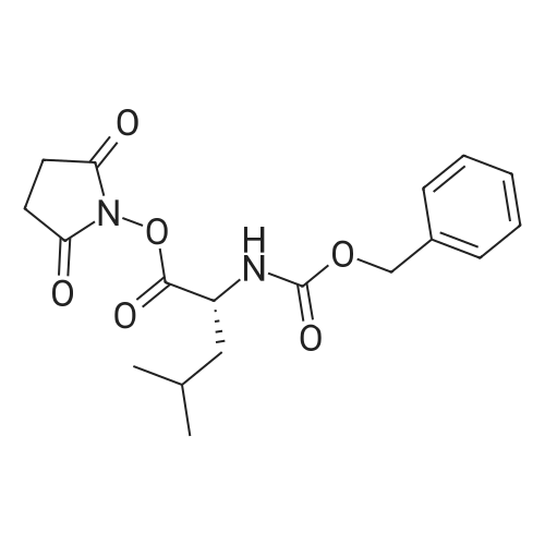 (R)-2,5-Dioxopyrrolidin-1-yl 2-(((benzyloxy)carbonyl)amino)-4-methylpentanoate
